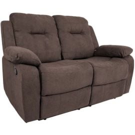 Home4You Dixon Reclining Sofa, 155x95x102cm, Brown (21665) | Sofas | prof.lv Viss Online