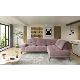 Eltap Theodore Velvet Corner Sofa 200x275x77cm, Pink (CO-THE-RT-24VE) | Corner couches | prof.lv Viss Online