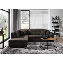 Eltap Pieretta Poco Corner Pull-Out Sofa 205x206x80cm, Grey (Prt_125) | Corner couches | prof.lv Viss Online