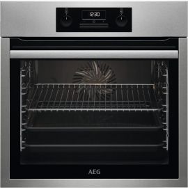 AEG SurroundCook BCS331150M Встраиваемая электрическая духовка серого цвета | Встраиваемые духовки | prof.lv Viss Online