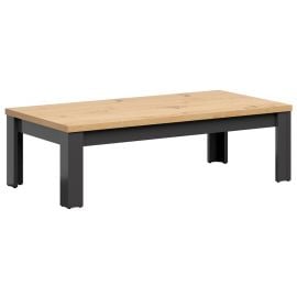 Black Red White Coffee Table 130x65x40cm, Oak/Grey | Coffee tables | prof.lv Viss Online