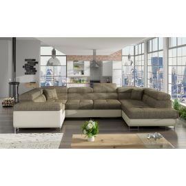 Eltap Letto Berlin/Soft Corner Pull-Out Sofa 58x202x90cm, Beige (Le_03) | Sofas | prof.lv Viss Online