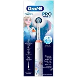 Elektriskā Zobu Birste Oral-B Pro 3 Junior Frozen Junior 6+ Balta | Oral-b | prof.lv Viss Online