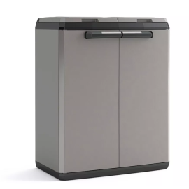 Atkritumu Konteineris Keter Pro Base Cabinet 110l, 85x68x39cm, Pelēks (29208280) | Boxes for send and waste | prof.lv Viss Online