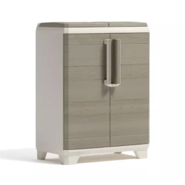 Atkritumu Konteineris Split Premium Wood Keter 110l, 92x68x39cm, Bēšs (29210302) | Boxes for send and waste | prof.lv Viss Online