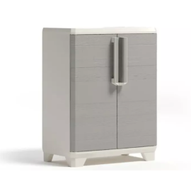 Skapis Saimniecības Telpai Keter Linear Wood 68x39x90cm, Pelēks (29210300) | Garden houses | prof.lv Viss Online