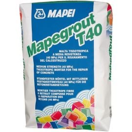Betona Remontsastāvs Mapei Mapegrout T40 25kg (38245090) | Sausie maisījumi, špakteles | prof.lv Viss Online