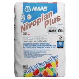 Grīdu un sienu izlīdzināšanas sastāvs Mapei Nivoplan Plus (3-30mm) 25 kg | Mapei | prof.lv Viss Online