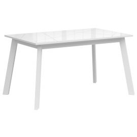 Черно-красно-белый стол из коллекции Forn, 140x85 см | Кухонная мебель | prof.lv Viss Online