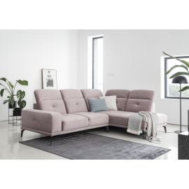 Eltap Theodore Loco Corner Sofa 200x275x77cm, Pink (CO-THE-RT-24LO) | Corner couches | prof.lv Viss Online