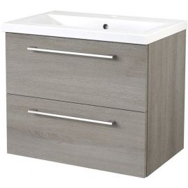 Raguvos Furniture Scandic 61 Bathroom Sink with Cabinet Grey (15112303)