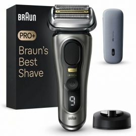 Skuveklis Vīriešiem Braun 9525S Series 9 Pro+, Sudrabs/Pelēks (7500435218061) | Shavers for men | prof.lv Viss Online