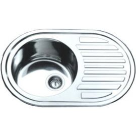 Tredi DM-7750 Built-in Kitchen Sink Stainless Steel (21413) | Washbasins | prof.lv Viss Online
