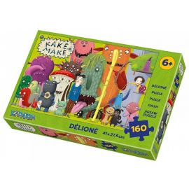 Nelly Jelly Monstromania 160 pcs Puzzle (4779026560756) | Board games and gaming tables | prof.lv Viss Online