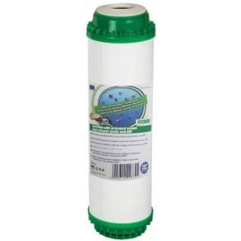 Картридж водяного фильтра Aquafilter FCCBKDF для гранулированного угля, 10 дюймов (59301) | Фильтрующие картриджи для воды | prof.lv Viss Online