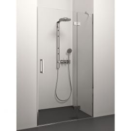 Glass Service Adele 120cm 120ADE+ Shower Door Transparent Chrome | Shower doors and walls | prof.lv Viss Online