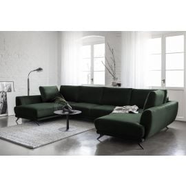 Eltap Larco Loco Corner Pull-Out Sofa 191x362x90cm, Green (CO-LA-35LO) | Sofas | prof.lv Viss Online