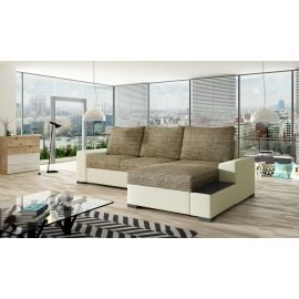 Eltap Black Berlin/Soft Corner Pull-Out Sofa 165x245x90cm, Beige (Ng16) | Corner couches | prof.lv Viss Online