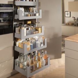 Blum Legrabox Space Tower, M+E with BoxCover, 450mm, TIP-ON (54.45.60.18) | Blum | prof.lv Viss Online
