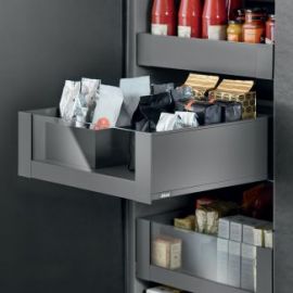 Blum Legrabox C-Pure Внутренний выдвижной ящик с дизайнерским элементом, 270 мм (53.27.02.07) | Механизмы ящиков | prof.lv Viss Online