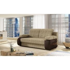 Eltap Laura Retractable Sofa 202x56x84cm Universal Corner, Beige (La13) | Upholstered furniture | prof.lv Viss Online