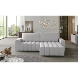 Eltap Bonett Soft Corner Pull-Out Sofa 175x250x92cm, White (Bon_46) | Corner couches | prof.lv Viss Online