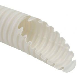 Corrugated Conduit 25mm Without Drawstring, White (1425_H10) | Installation materials | prof.lv Viss Online
