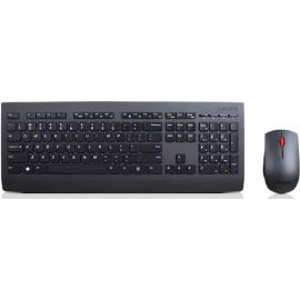 Klaviatūra + Pele Lenovo Professional Wireless Keyboard US Melna (4X30H56829) | Klaviatūras | prof.lv Viss Online