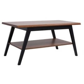 Black Red White Madison Coffee Table, 110x60x54.5cm, Oak, Black (D05033-TXL_MADISON-TX058/TX142) | Coffee tables | prof.lv Viss Online