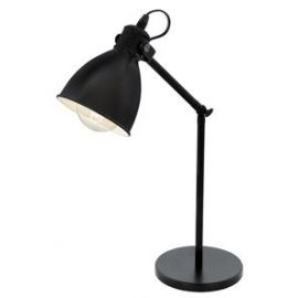 Galda lampa Priddy 40W E27 Melna (52400) | Cits | prof.lv Viss Online