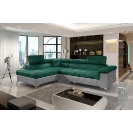 Eltap Eridano Monolith/Monolith Corner Pull-Out Sofa 202x275x90cm, Green (ERI_51) | Living room furniture | prof.lv Viss Online