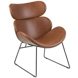 Кресло для отдыха Home4You Cazar, коричневое | Кресло отдыха | prof.lv Viss Online