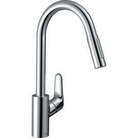 Hansgrohe Focus M41 Kitchen Sink Faucet with Pull-Out Head | Kitchen mixers | prof.lv Viss Online