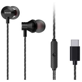 Austiņas Aiwa ESTM-50USB-C/BK Melnas | Aiwa | prof.lv Viss Online