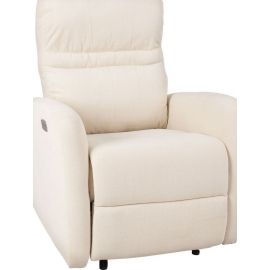 Кресло для отдыха Home4You Sahara, белое | Диваны | prof.lv Viss Online