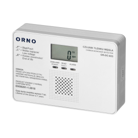 Oglekļa monoksīda detektors Orno, balts (OR-DC-633) | Smoke detectors | prof.lv Viss Online