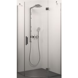 Glass Service Alessia 100x100cm H=200cm Square Shower Enclosure Transparent Chrome (100X100ALE) | Shower cabines | prof.lv Viss Online