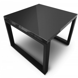Dark Mori Coffee Table 60x60x45cm, Black (CT-Moa-BS-H062) | Tables | prof.lv Viss Online