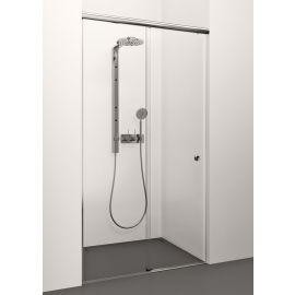 Glass Service Serena 140cm 140SER Shower Door Transparent Chrome | Shower doors and walls | prof.lv Viss Online