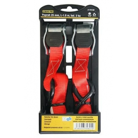 Strend Pro 2170150 Luggage Strap 1.8m 125kg Red (606421) | Luggage tapes | prof.lv Viss Online