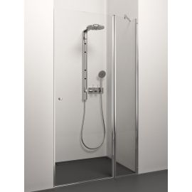Glass Service Elegante 100cm 100ELE+ Shower Door Transparent Chrome | Shower doors and walls | prof.lv Viss Online