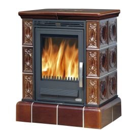 Malkas Kamīns Abx Helvetia 7kw, Brūns | Fireplaces (fireplace inserts) | prof.lv Viss Online