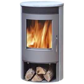 Malkas Kamīns Abx Tartu 5 5kw, Pelēks | Fireplaces (fireplace inserts) | prof.lv Viss Online
