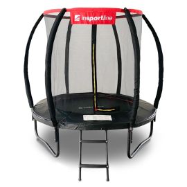 Batuts Ar Drošības Tīklu Un Kāpnēm Insportline Flea Pro 183cm (977840) | Batuti | prof.lv Viss Online