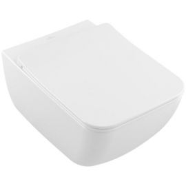 Villeroy & Boch 4611RL Toilet Seat Soft Close Quick Release With Lid White | Hanging pots | prof.lv Viss Online