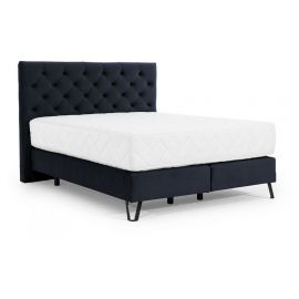 Eltap Cortina Monolith Double Bed 215x158x130cm, With Mattress, Blue 79 (COR_08_1.4) | Beds with mattress | prof.lv Viss Online