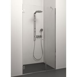 Glass Service Rebecca 100cm 100REB Shower Door Transparent Chrome | Shower doors and walls | prof.lv Viss Online