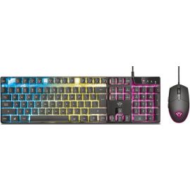 Trust GXT 838 Azor Keyboard + Mouse EST Black (23858) | Gaming computers and accessories | prof.lv Viss Online