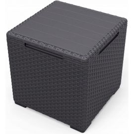 Keter Vigo Mantu Box 37x37x37cm, Grey (29212283939) | Garden boxes | prof.lv Viss Online