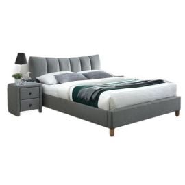 Halmar Sandy 2 Double Bed 160x200cm, Without Mattress, Grey | Halmar | prof.lv Viss Online